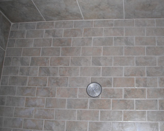Grout sealing on tile in Raleigh, NC